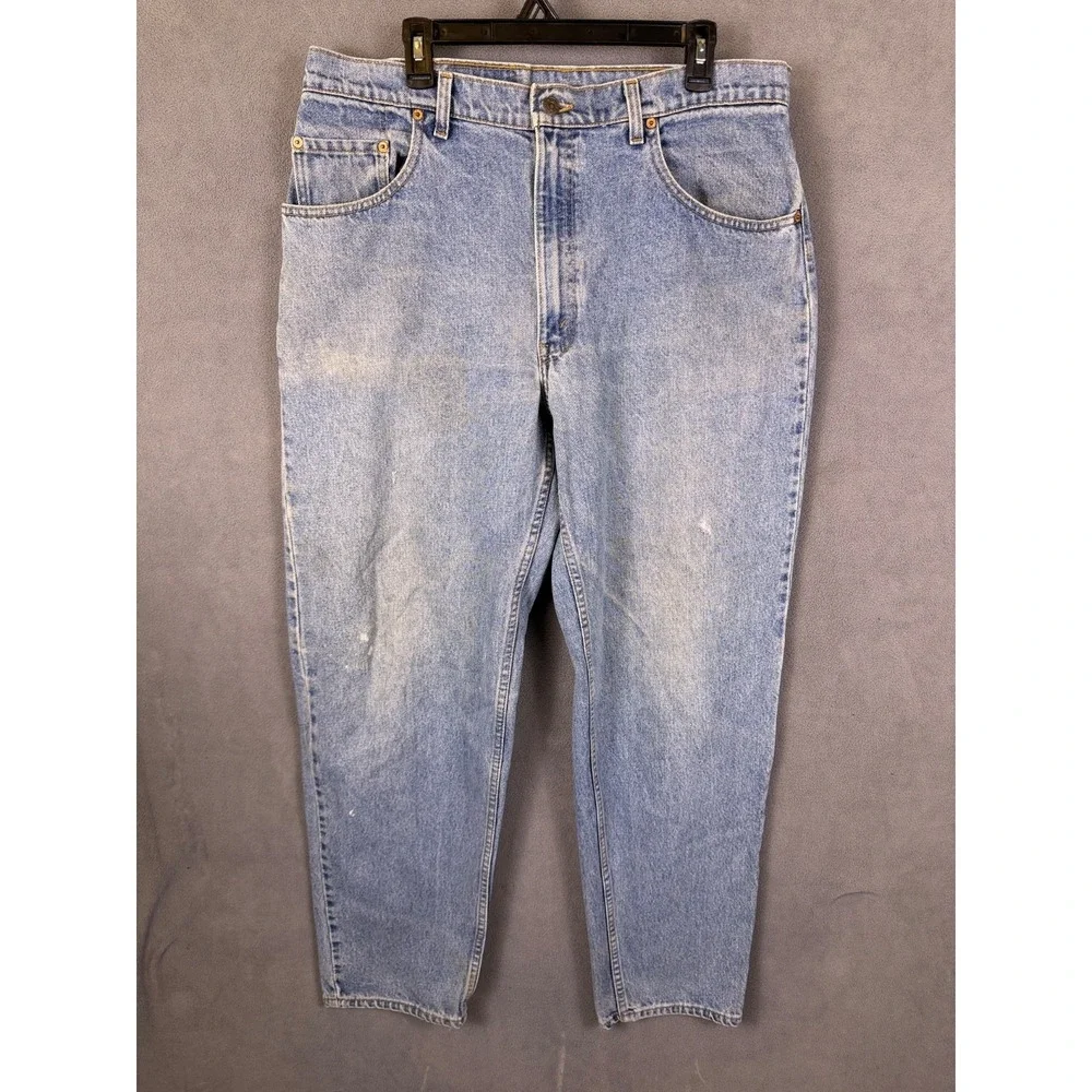 Vintage Levi's 560 Jeans Mens Blue Made In USA 90s Loose Fit Size‎ 38x32